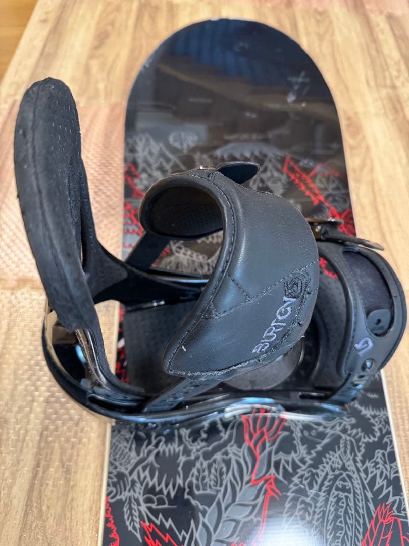 3点セット BURTON Blunt 155cm スノーボード グラトリ 初心者