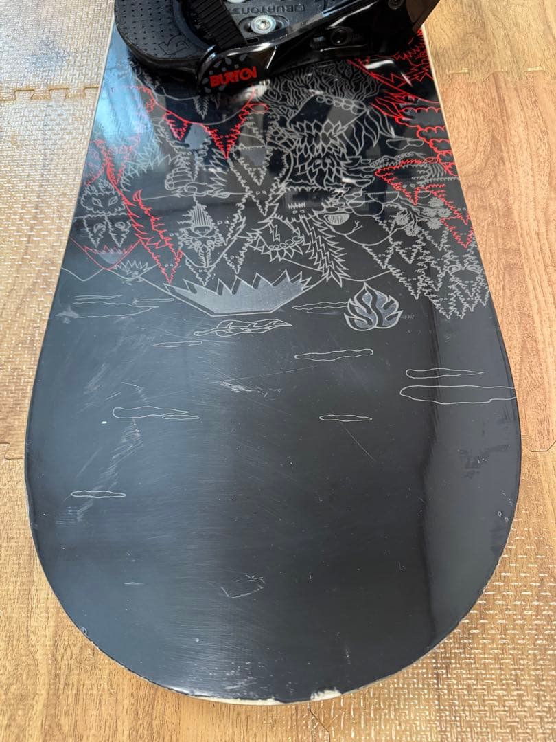 3点セット BURTON Blunt 155cm スノーボード グラトリ 初心者