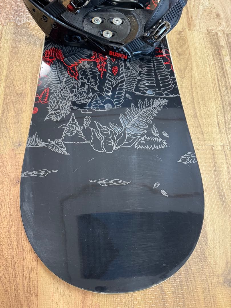 3点セット BURTON Blunt 155cm スノーボード グラトリ 初心者