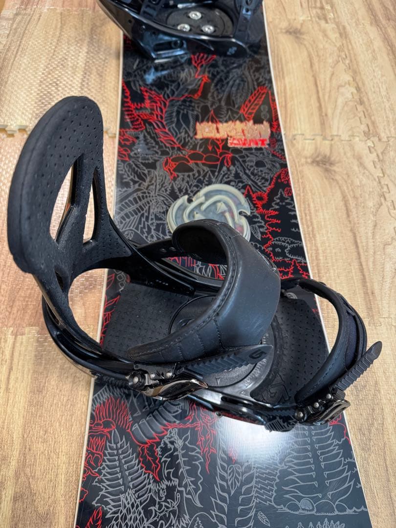 3点セット BURTON Blunt 155cm スノーボード グラトリ 初心者