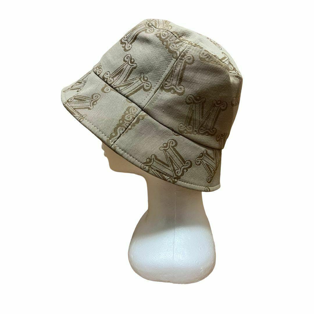 新品★MAX MARA BRENTA Mロゴ バケット ハット 58