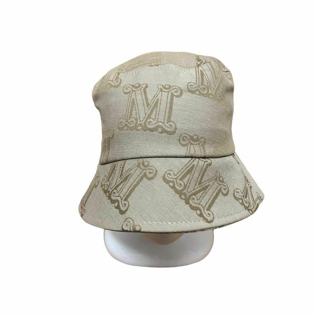 新品★MAX MARA BRENTA Mロゴ バケット ハット 58