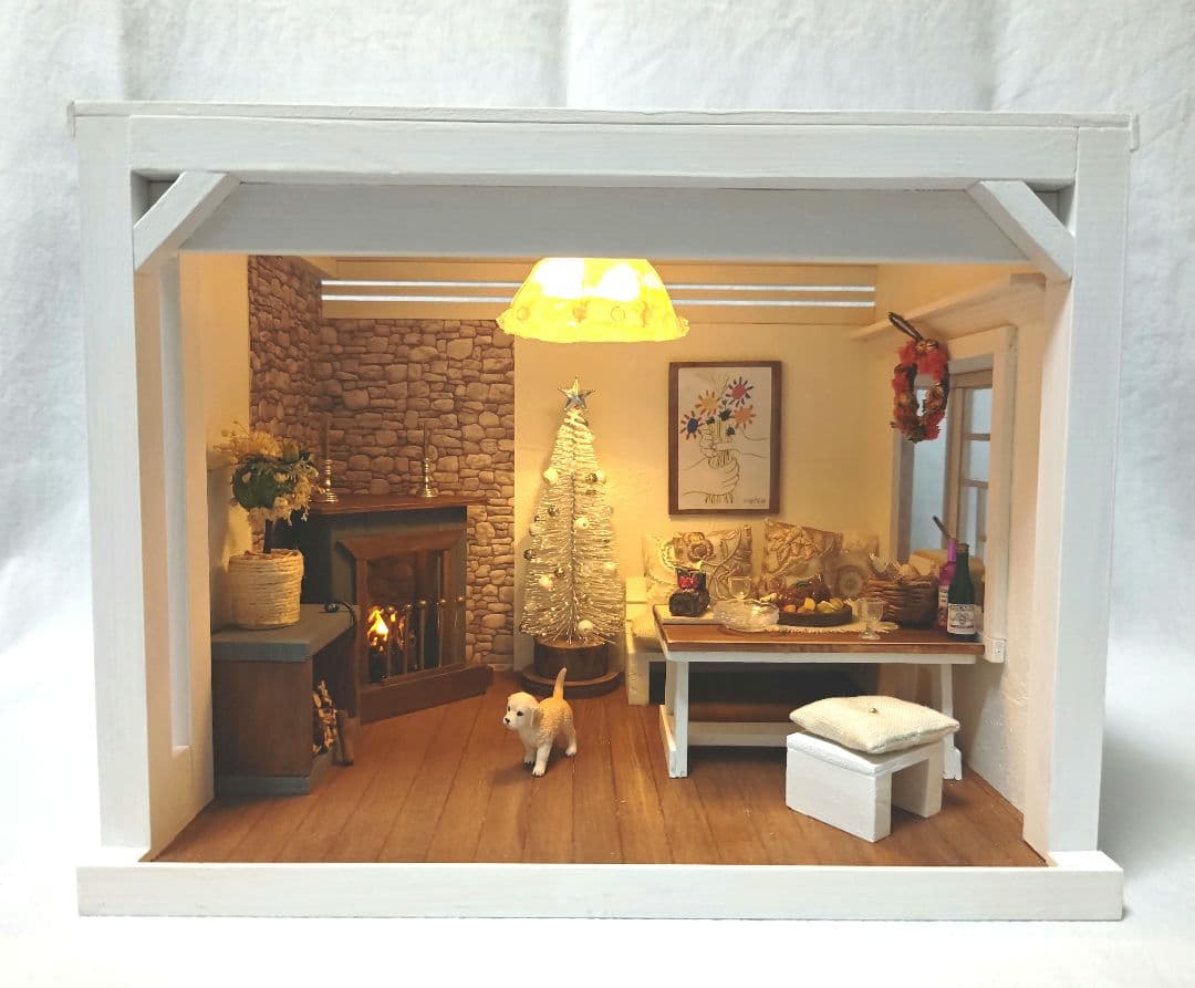 ドールハウス　ハンドメイド1/12 NO.85　✩Christmas✩