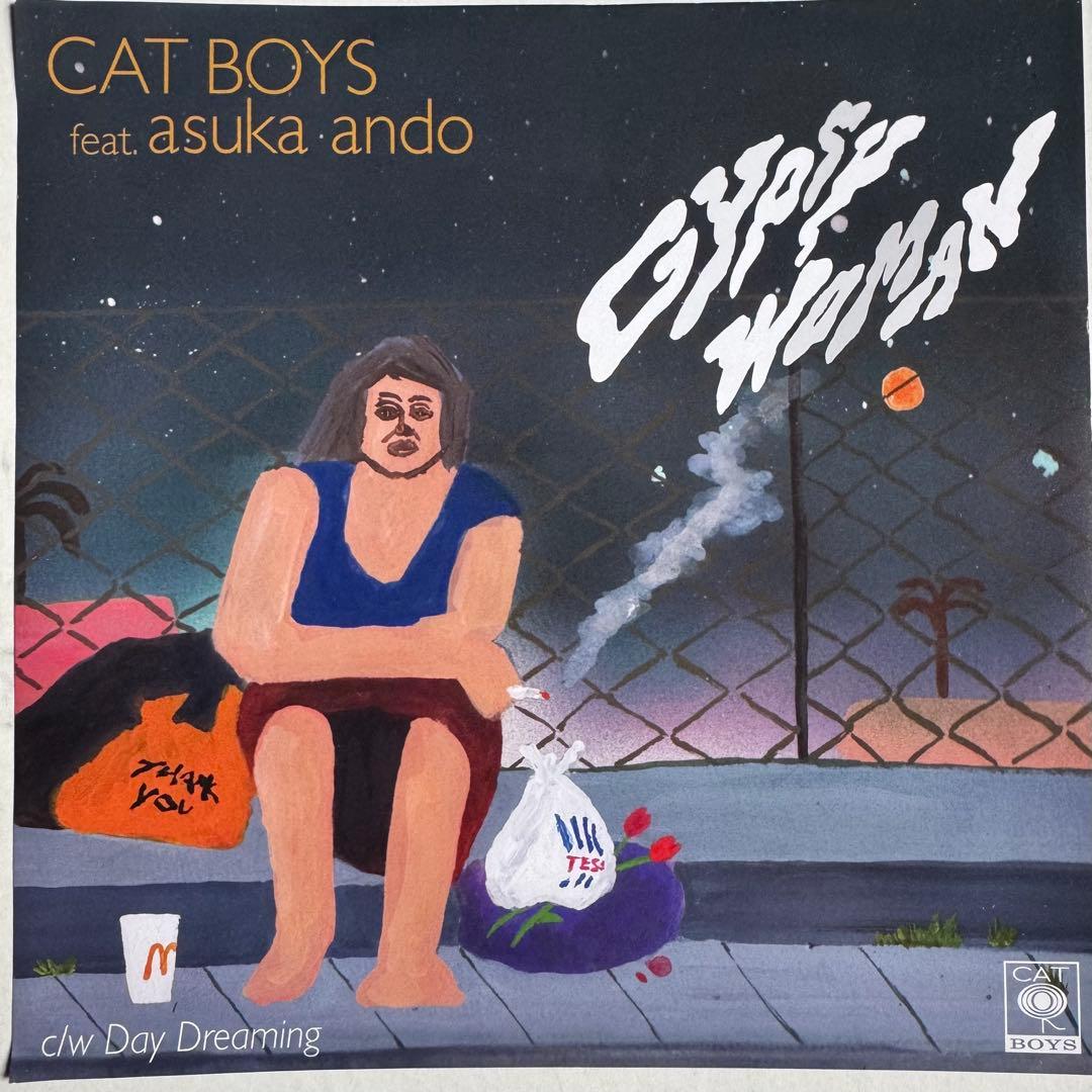 CAT BOYS asuka ando Gypsy Woman 7インチレコード