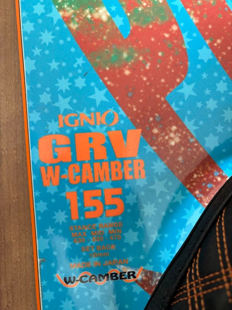 KISSMARK スノーボード　ボード　板　155cm 送料無料　バッグ付