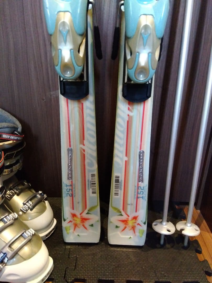 ハイエンド ATOMIC 学生・レディース スキーセット メンテ・WAX済み✔