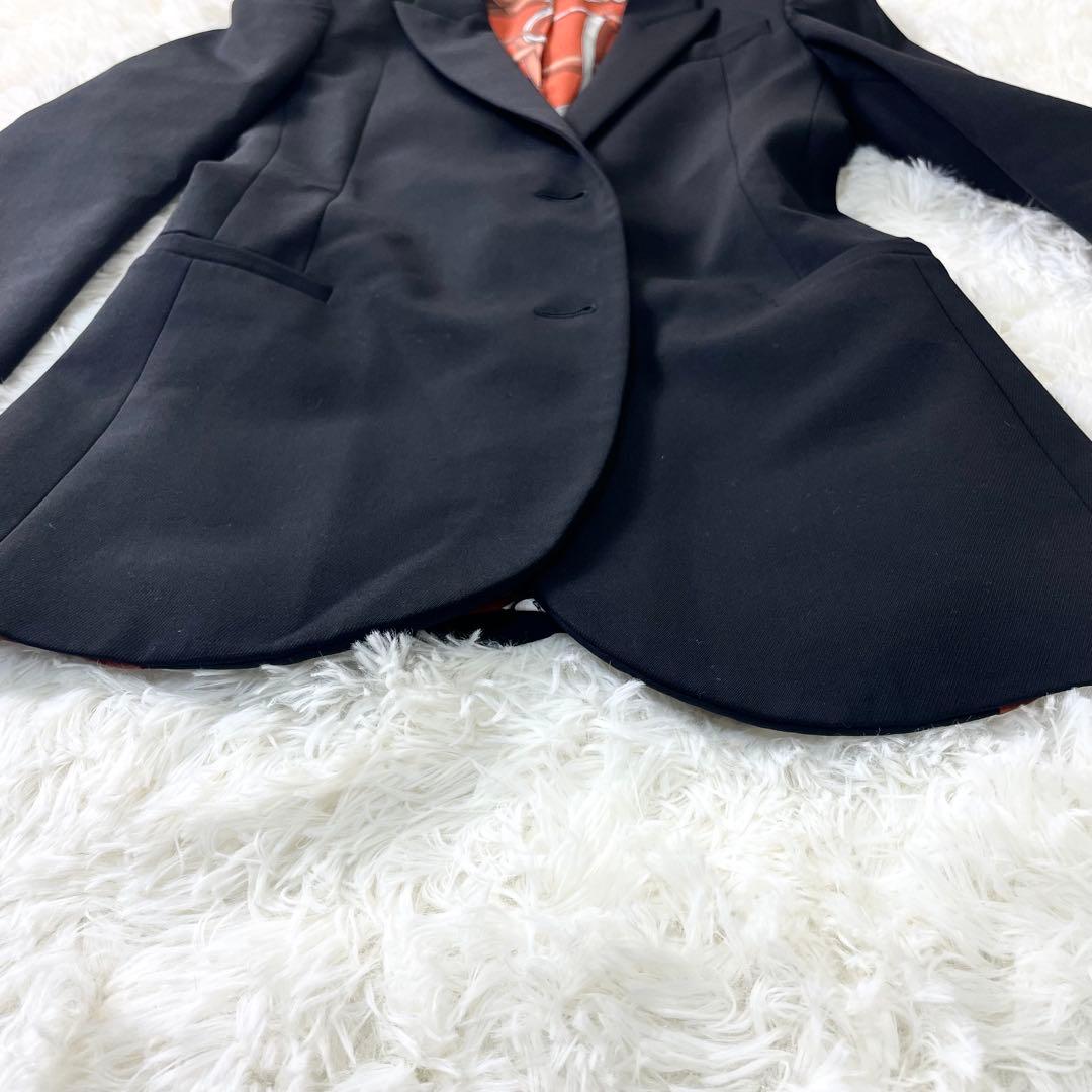 グッチ　GUCCI ホースビット　ジャケット　ブラック　黒　スカーフ柄