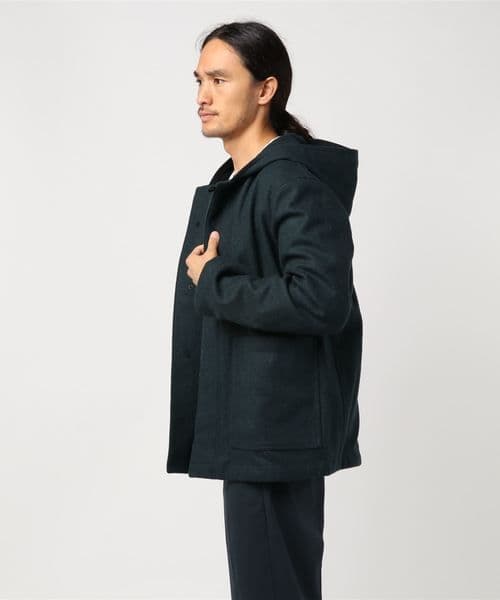 ★定価49,500円 MHL LIGHT WOOL MELTON コート