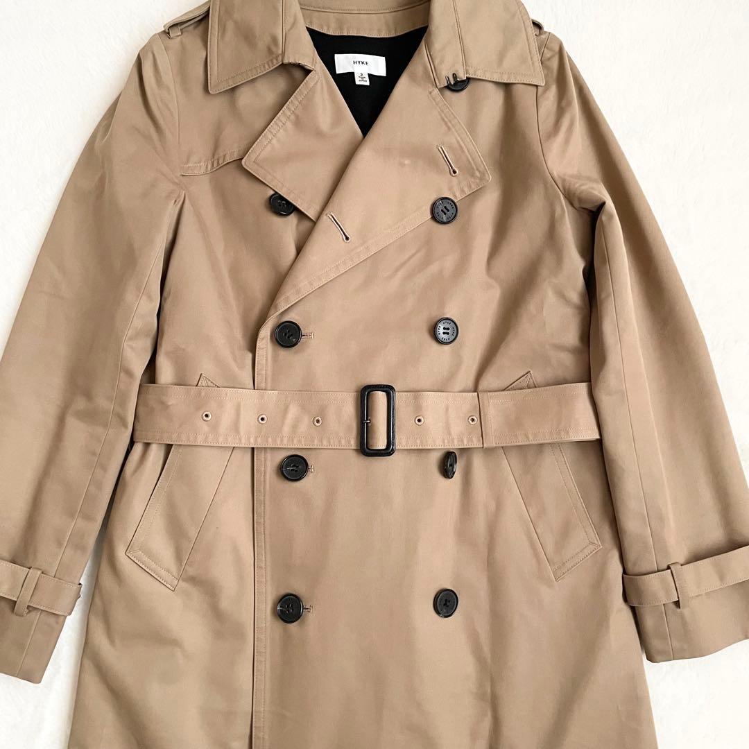 C*A様 ハイク トレンチコート ロング ベルト ライナー 2way コットン