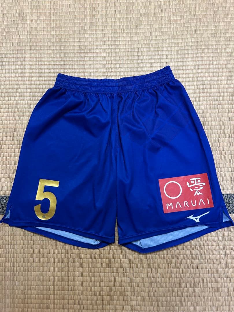 ヴァンフォーレ甲府ユニフォームハーフパンツ XL 青 5番