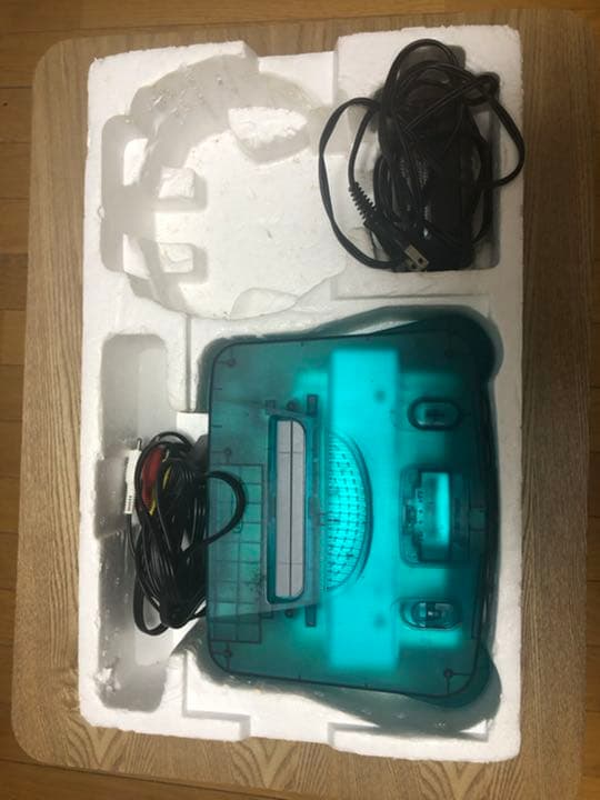 Nintendo 旧世代ゲーム機本体 NINTENDO 64 クリアブルー
