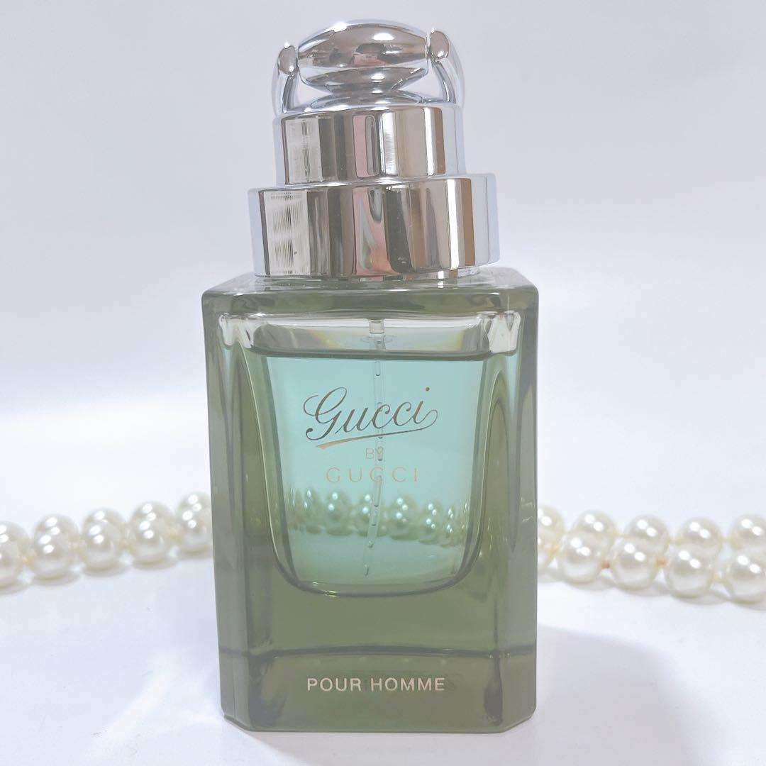 【廃盤希少】グッチバイグッチプールオムオードトワレ50ml