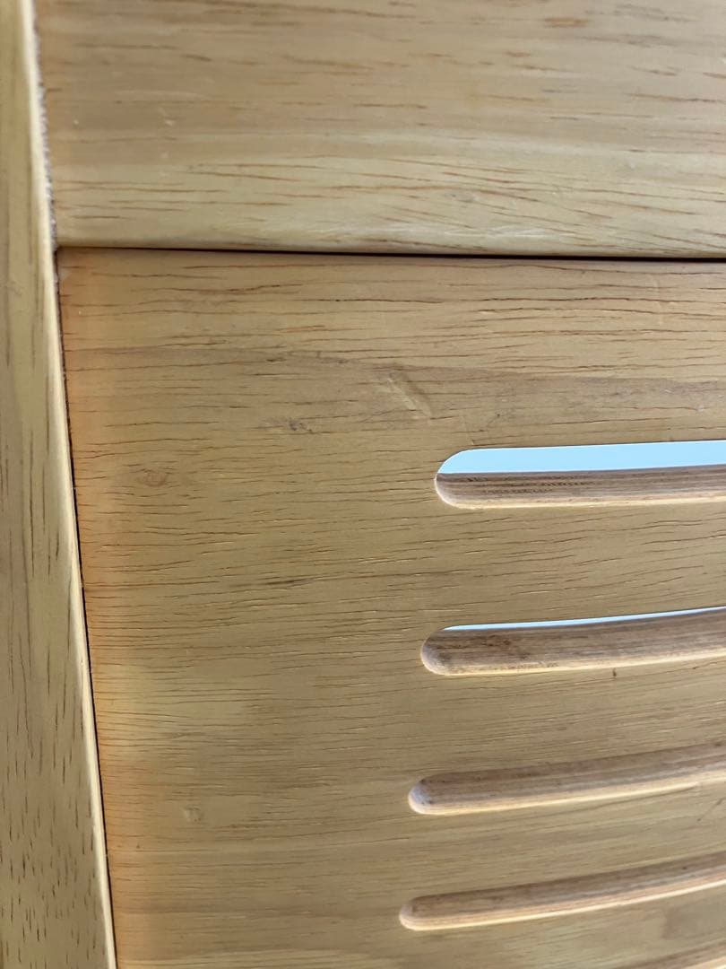 TOYO FURNITURE ダイニングチェア 2脚セット ナチュラル リペア品