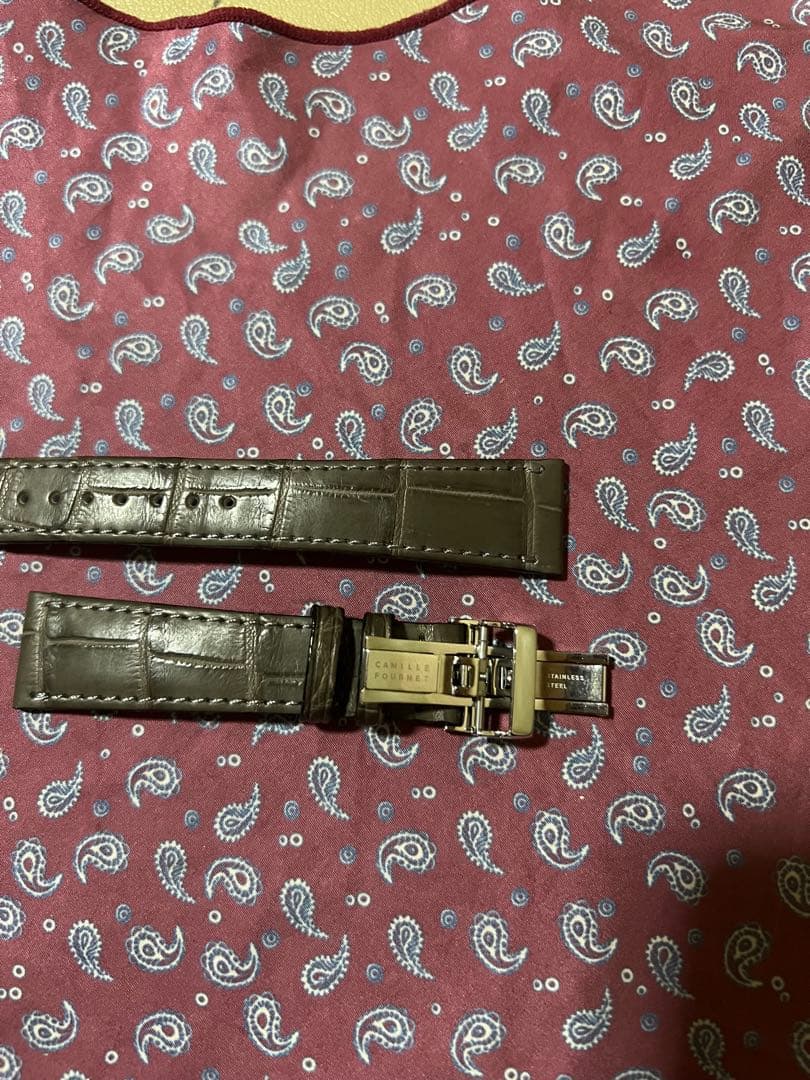 と*と様 本クロコダイルベルト CAMILLEFOURNET