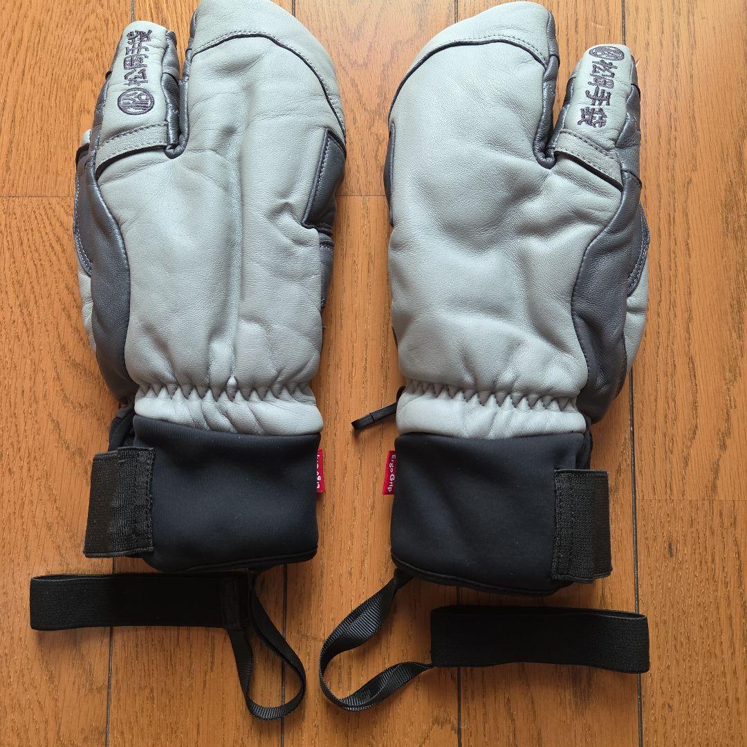 松岡手袋 3フィンガーグローブ M　 エルゴグリップ