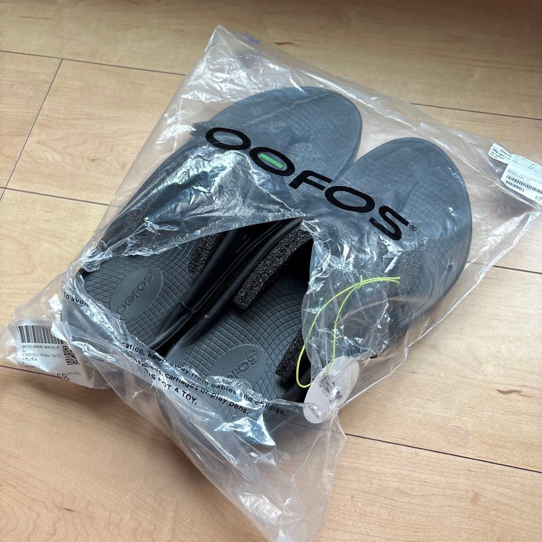 【新品】OOFOS OORIGINAL リカバリーサンダル　ブラック 28cm
