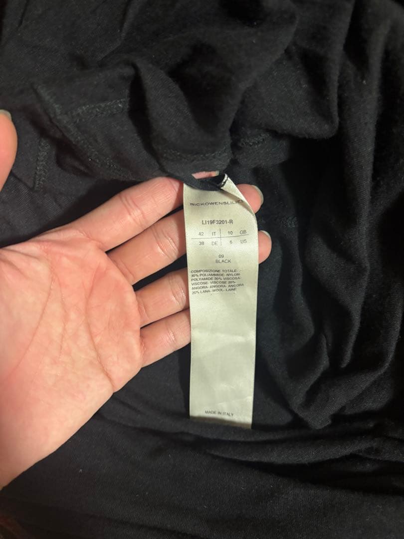 【希少】 rick owens archive layered long tee