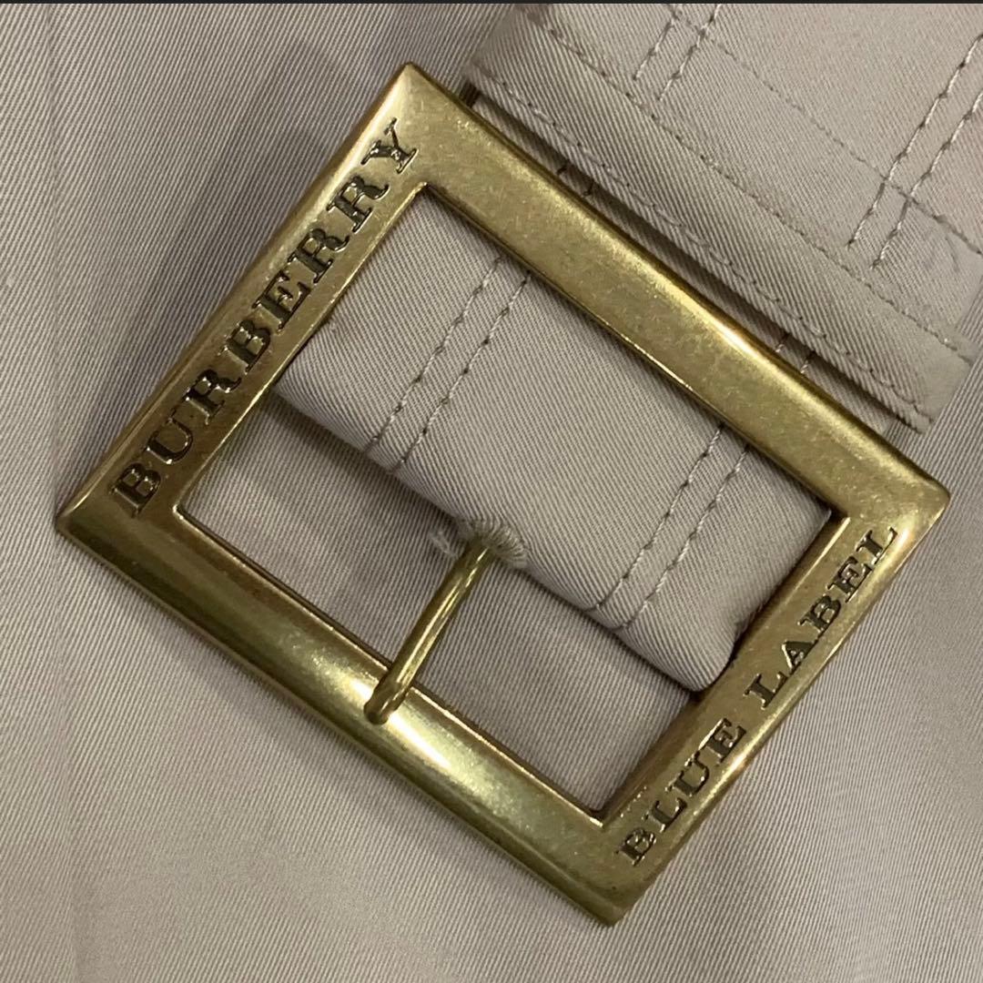 10r54 Burberry バーバリー ブルーレーベル トレンチコート 38