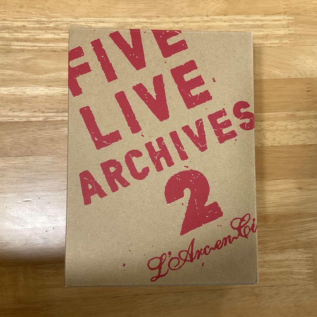 ミュージック FIVE LIVE ARCHIVES 2 L'Arc~en~Ciel