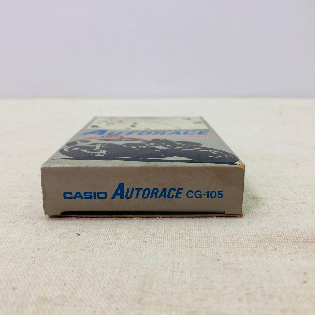 【レトロ】CASIO　オートレース　CG-105　ゲームウォッチ　レトロゲーム