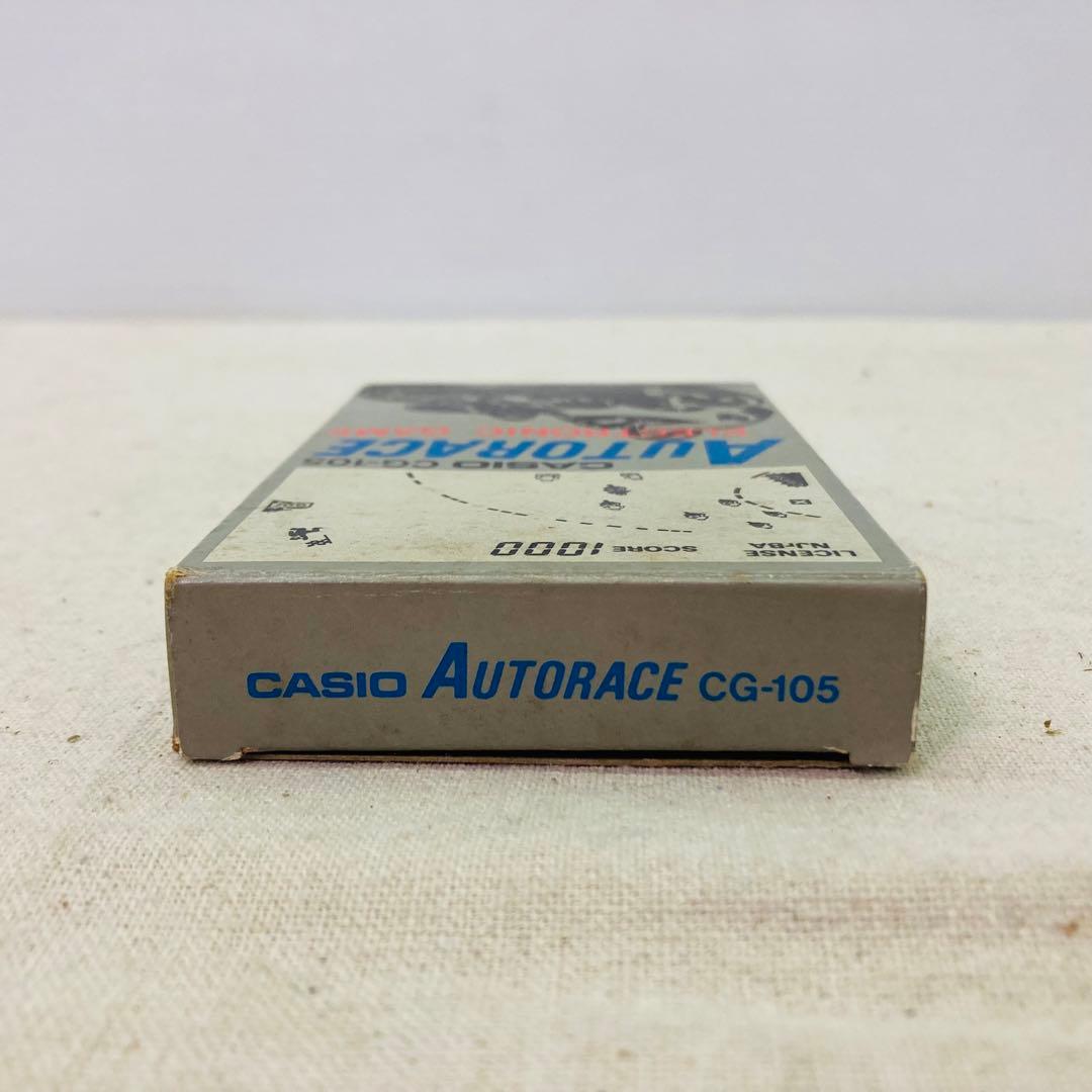 【レトロ】CASIO　オートレース　CG-105　ゲームウォッチ　レトロゲーム