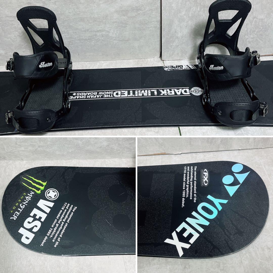 RICE28 ダークリミテッド 150cm バートン メンズスノーボードセット