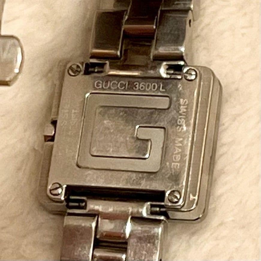 ✨美品✨GUCCI 3600L Gフェイス Gタイムレス ブラック文字盤 箱付