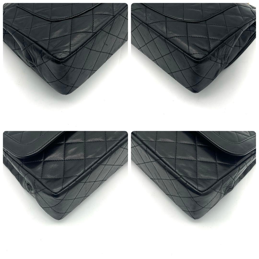 美品‼️ カードあり　シャネル パリ限定 ダブルフラップ チェーンショルダーバッグ