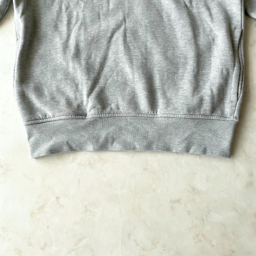 現行✨ポロラルフローレン ハーフジップスウェット 裏起毛 グレー M
