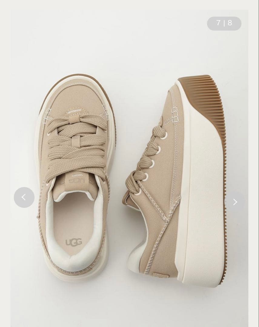 新品【UGG for emmi】EZ-Duzzit スニーカー　24.5