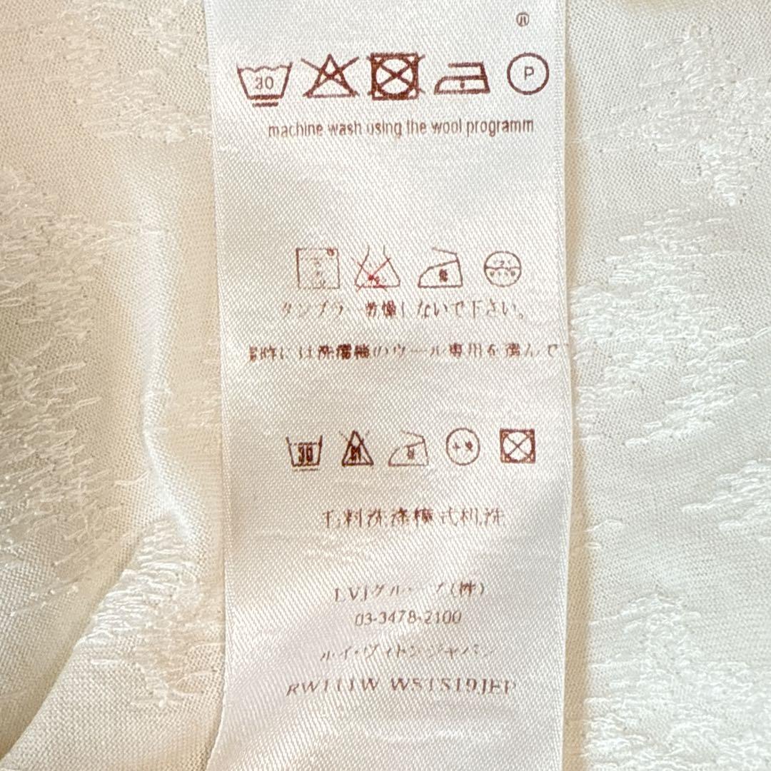 ルイヴィトン　LOUIS VUITTON カットソー　ペプラム　ノースリーブ