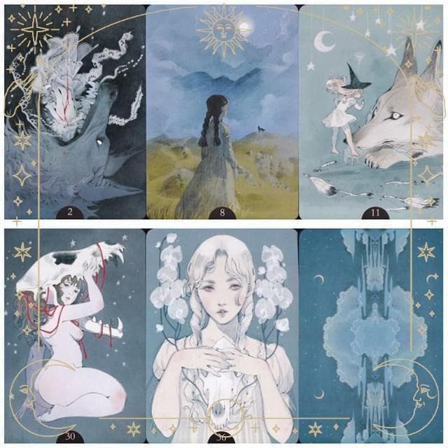 【正規品オラクルカード】イタリアの人気イラストレーターによる情熱と官能のデッキ