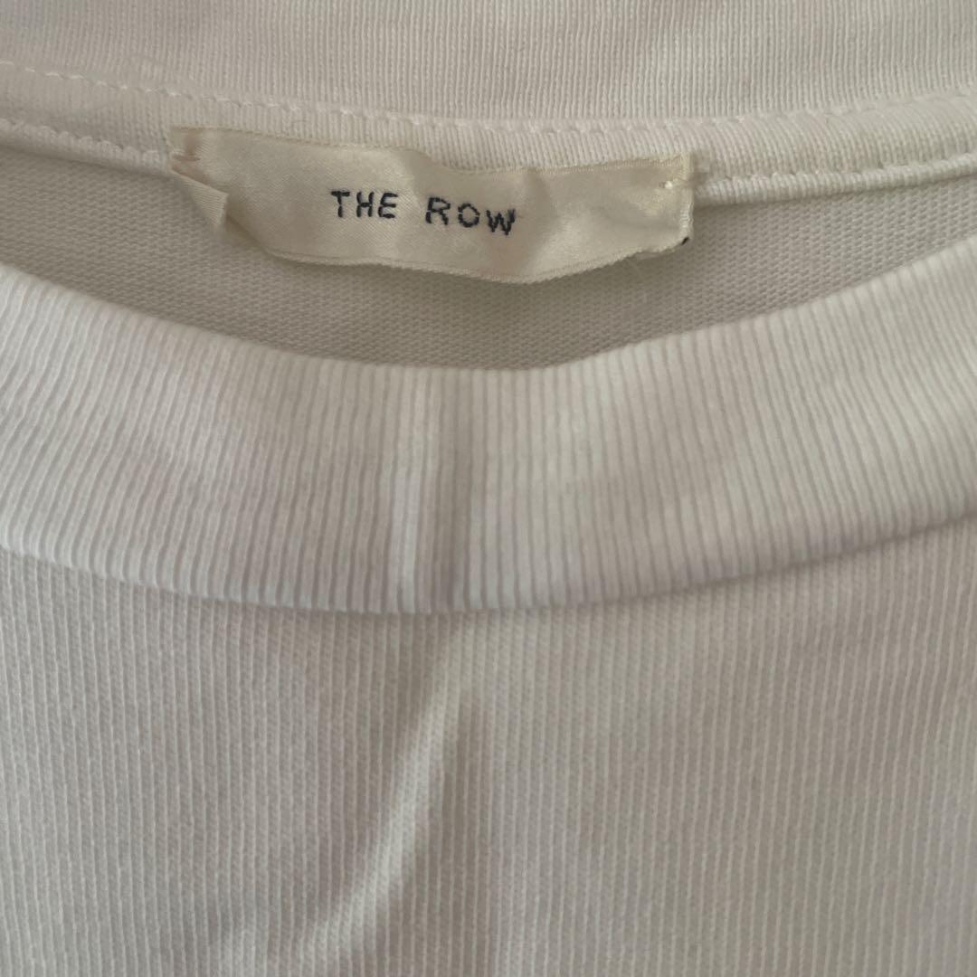 THE ROW ホワイト 半袖Tシャツ