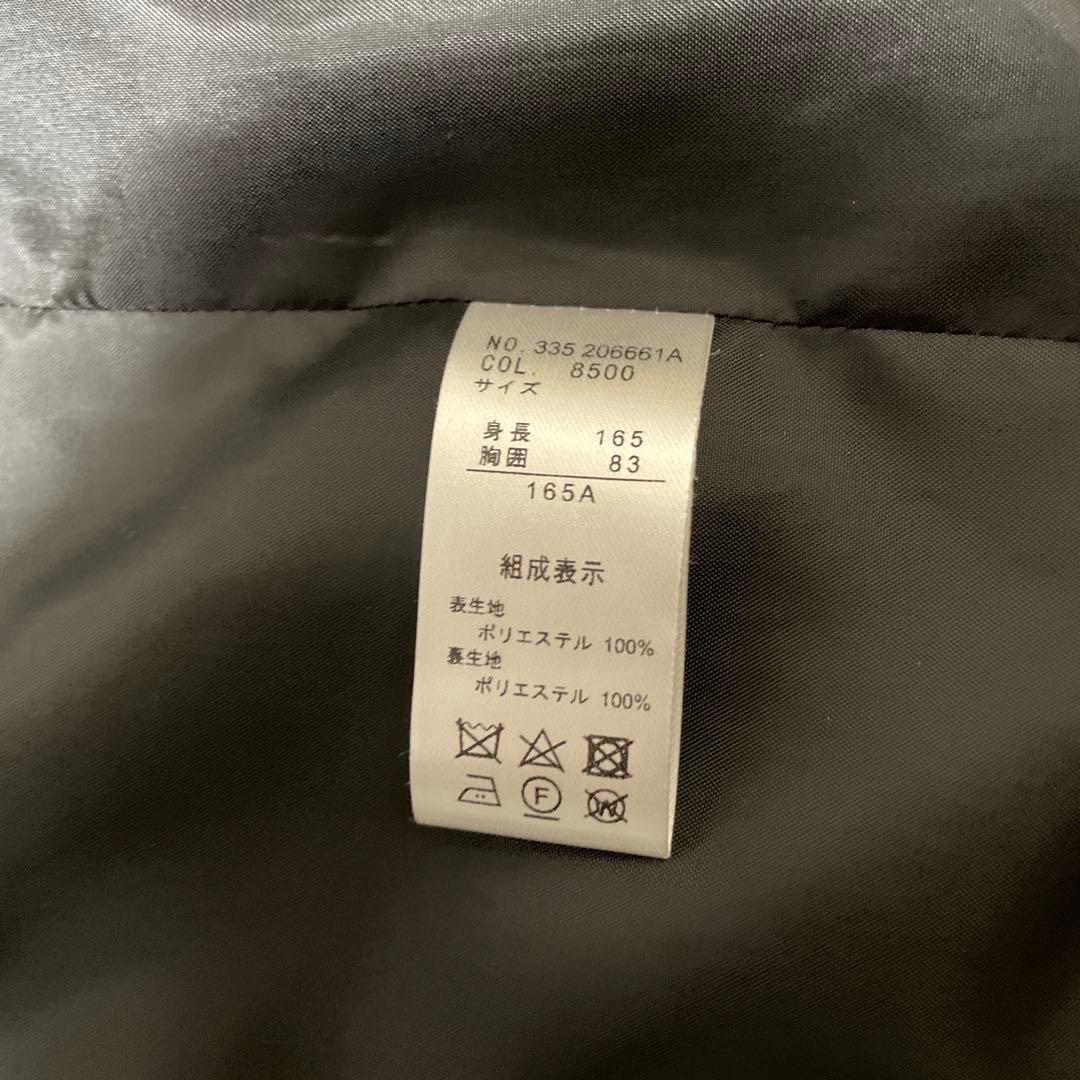 男の子 165cmフォーマルスーツ ネイビー シャツ・ネクタイ付き