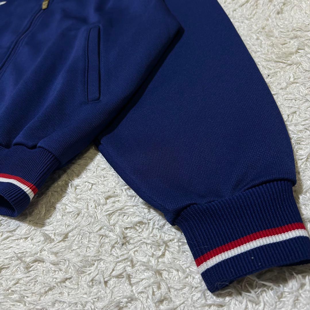 adidas アディダス トラックジャケット　刺繍ロゴ デサント社製