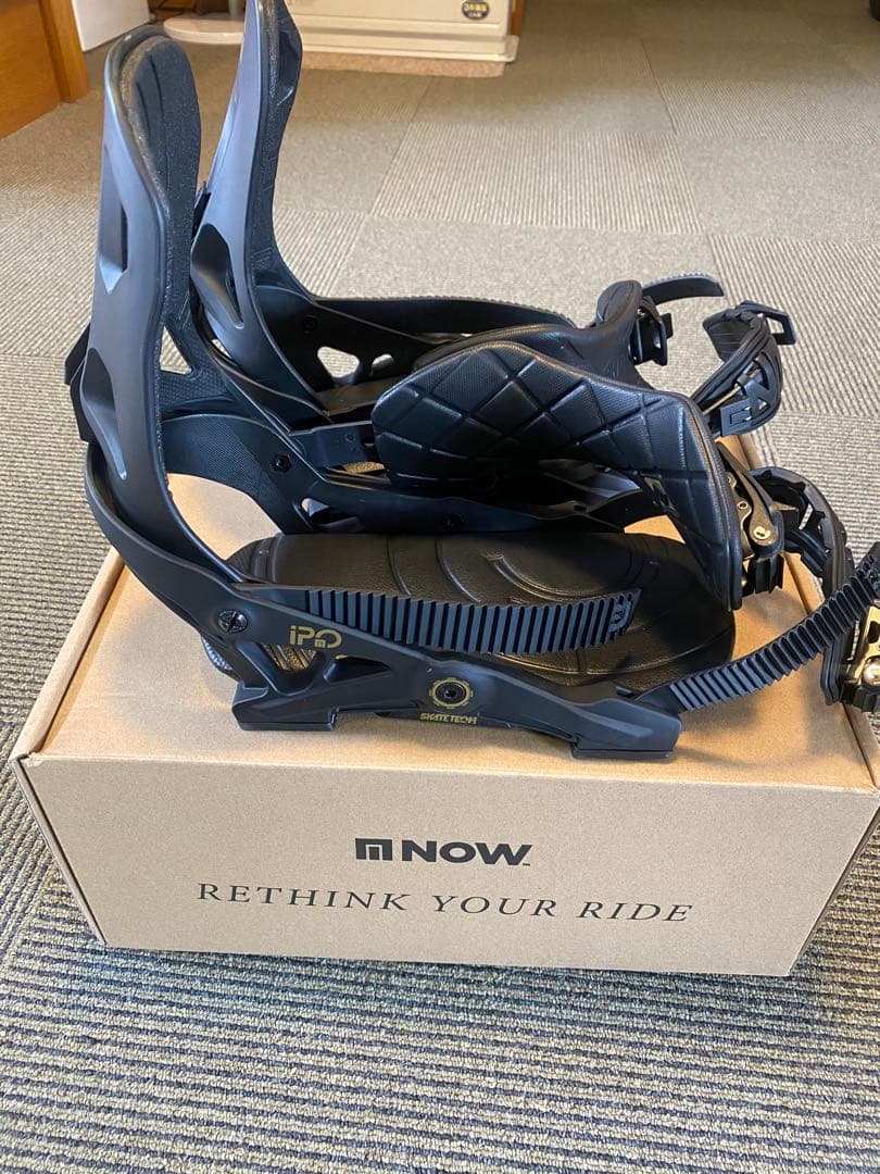 新品NOW IPO ビンディング ブラック size：M