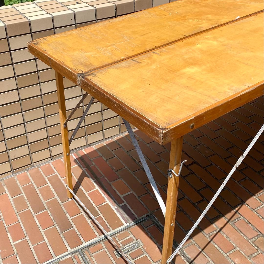 フォールディングテーブル★折り畳み式テーブル★USAビンテージアメリカ★机/家具