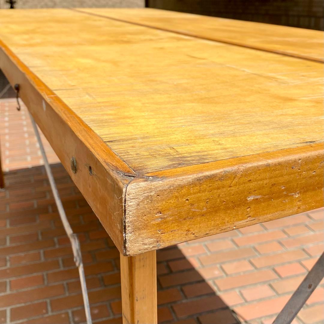 フォールディングテーブル★折り畳み式テーブル★USAビンテージアメリカ★机/家具