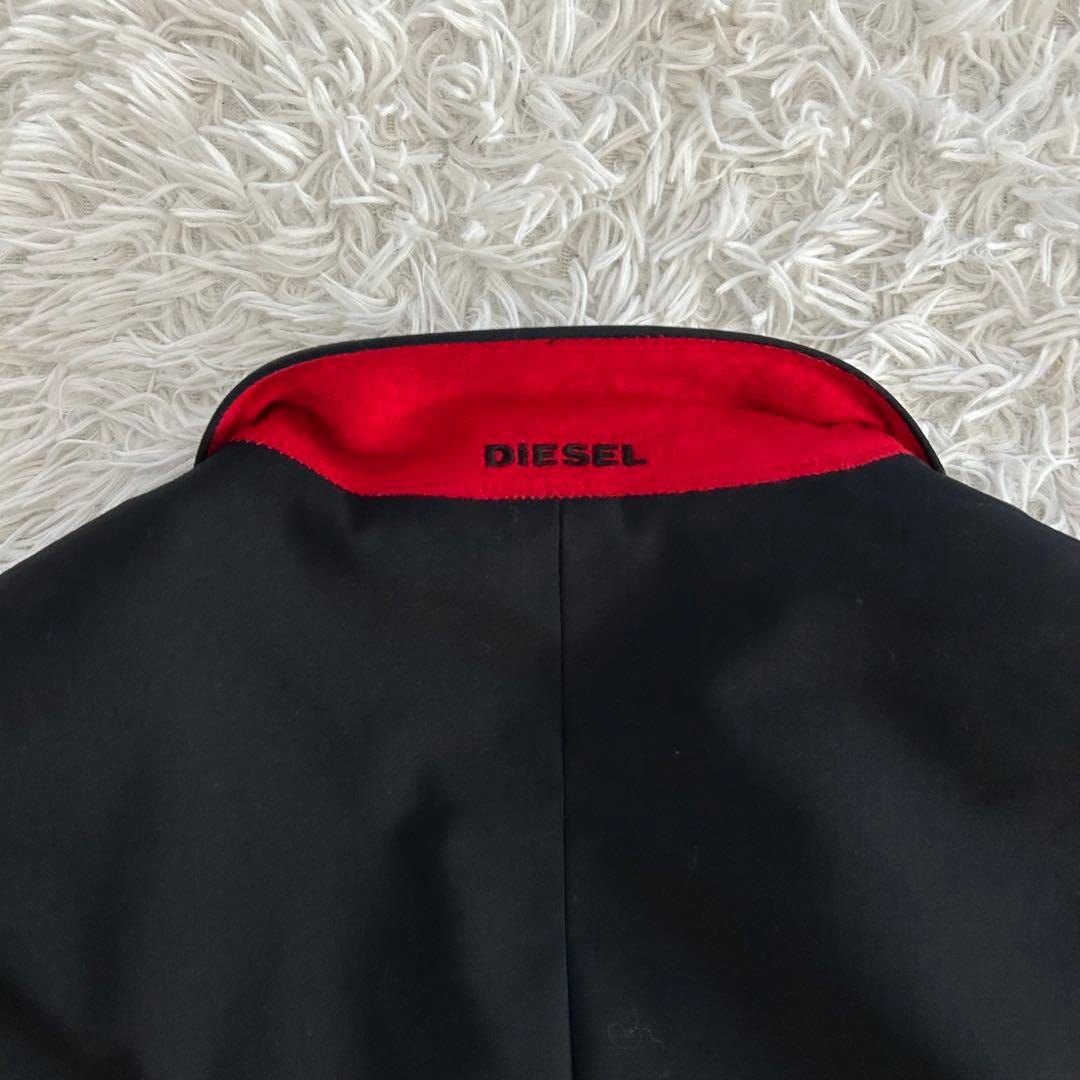 美品✨ Y2K ディーゼル 袖切替 ドッキング MA-1 テーラードジャケット