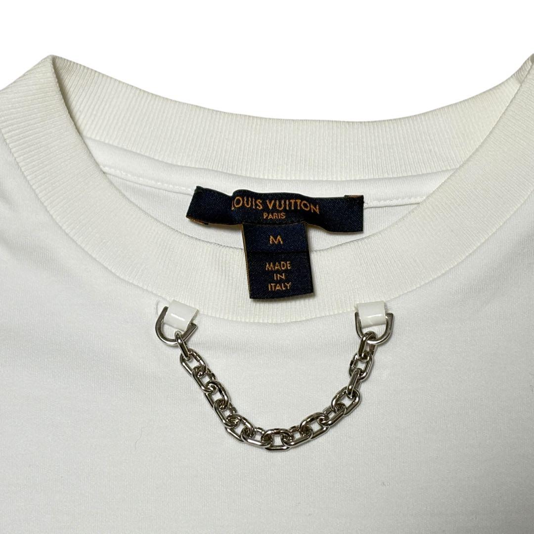 LOUIS VUITTON ルイヴィトン チェーン LV Tシャツ M