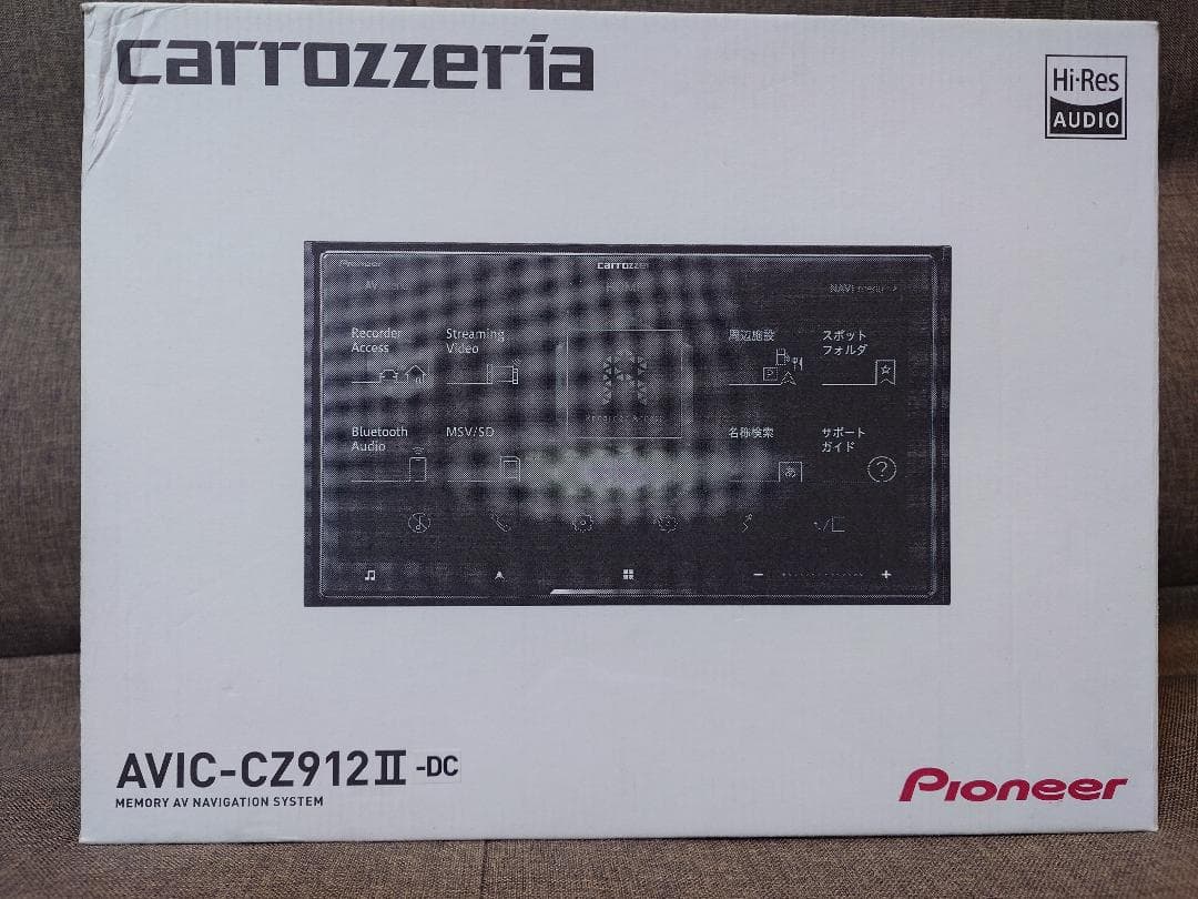 Pioneerカロッツェリア サイバーナビAVIC-CZ912-DC 新品未使用