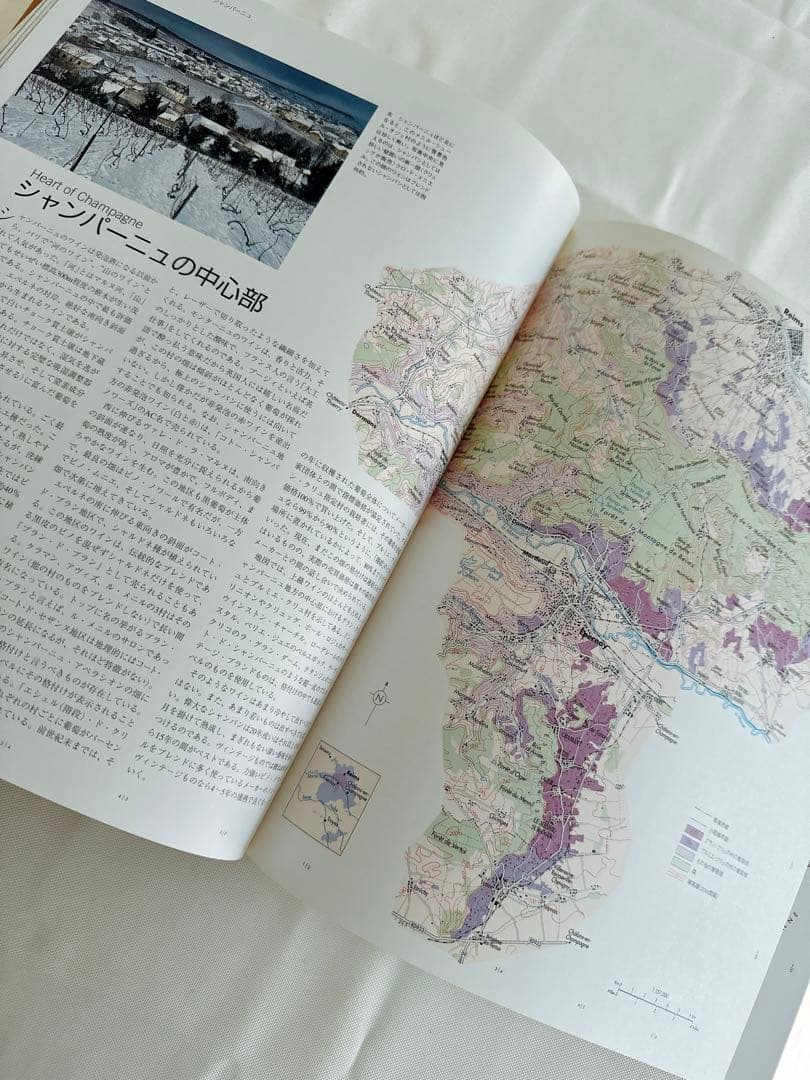 【美品大型本】地図で見る世界のワイン/ヒュー・ジョンソン　ジャンシス・ロビンソン