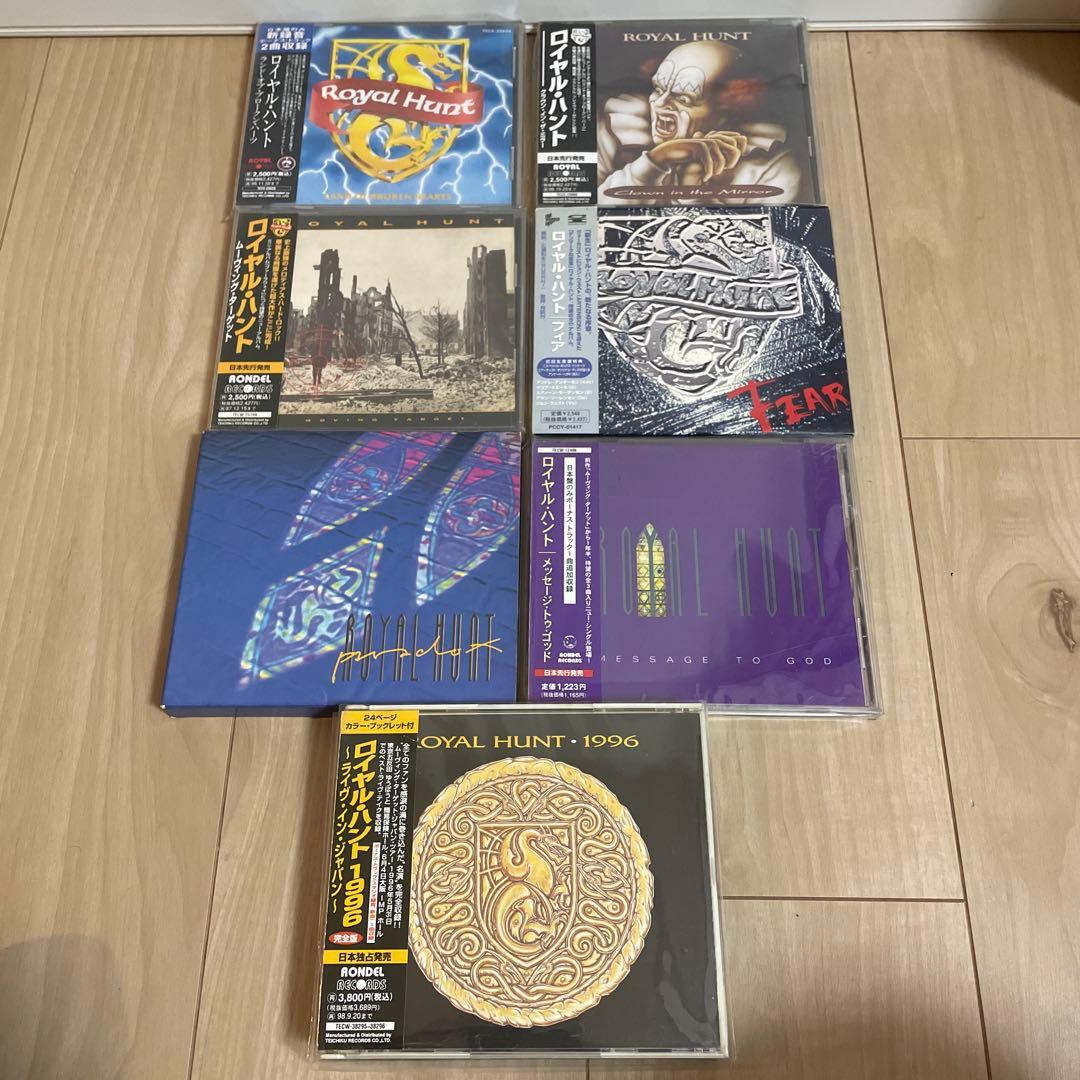  Hunt 国内盤CD７枚セット