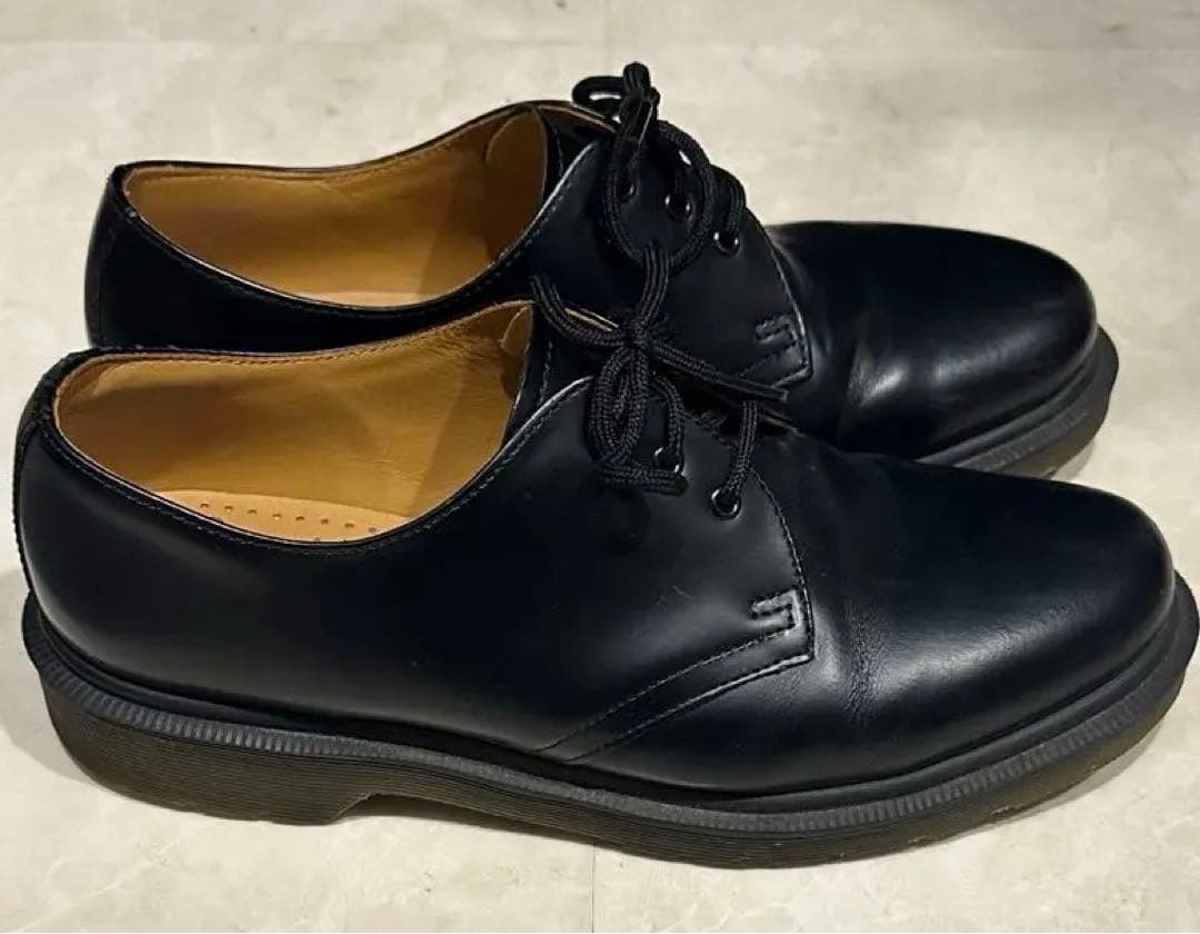【最終値下/箱付き】Dr. Martens 3ホール ブラック ローファー