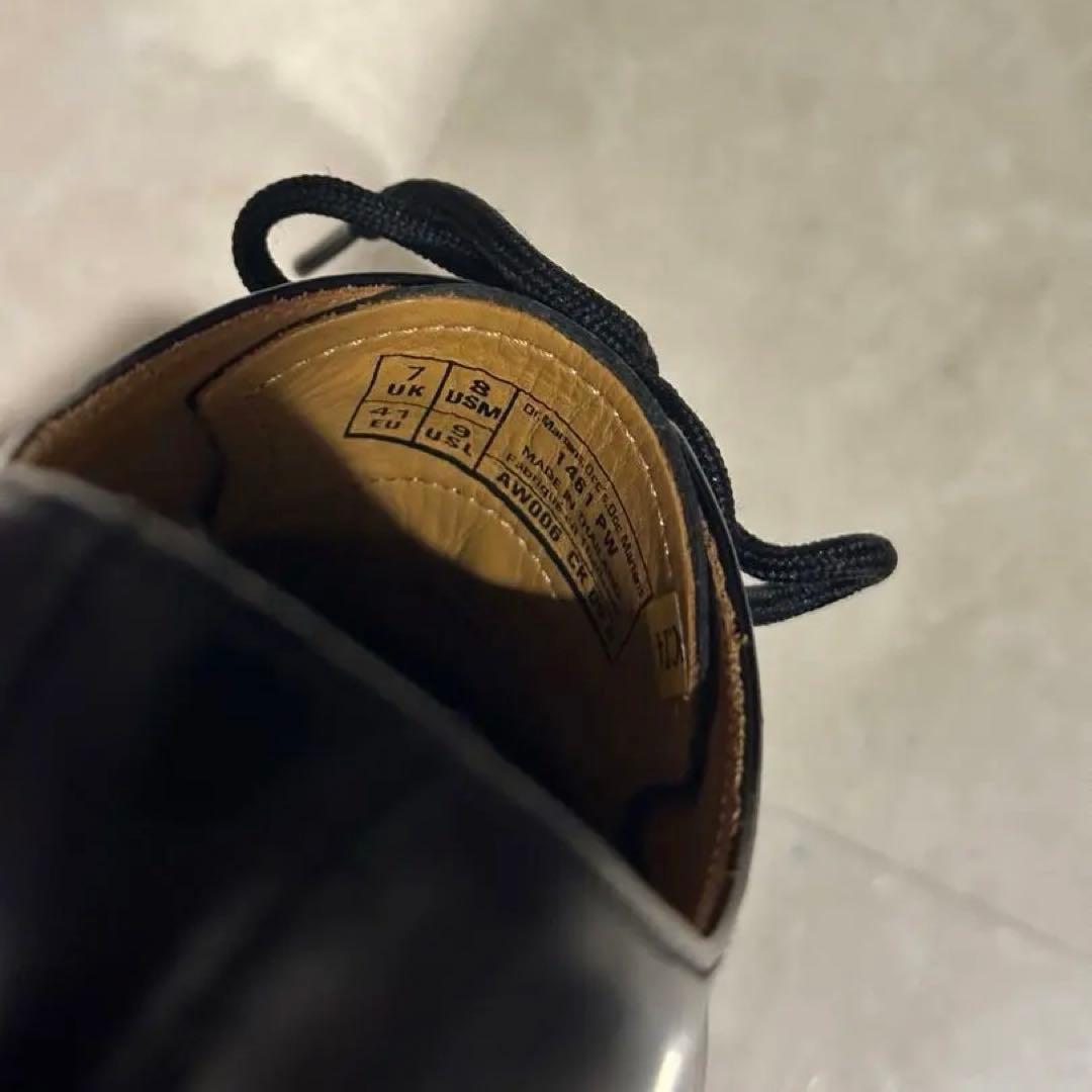 【最終値下/箱付き】Dr. Martens 3ホール ブラック ローファー