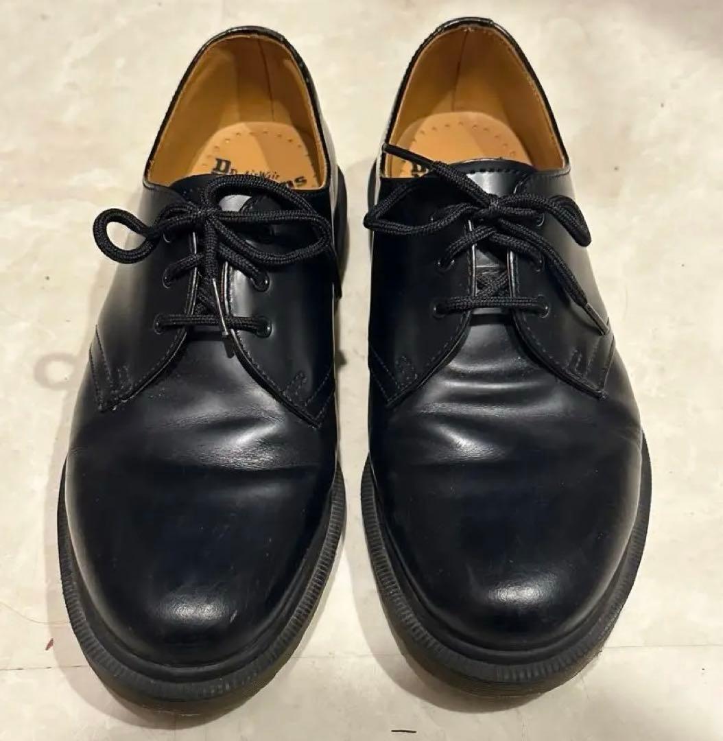 【最終値下/箱付き】Dr. Martens 3ホール ブラック ローファー