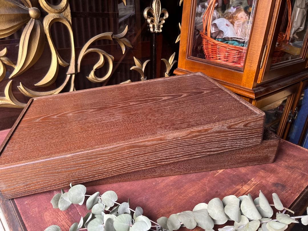 乱箱 欅 乱れ箱 衣裳盆 衣装盆 浴衣入れ 昭和レトロ