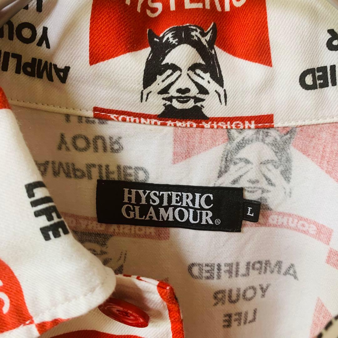 HYSTERIC GLAMOUR カバーオール　総柄 デビルガール　L