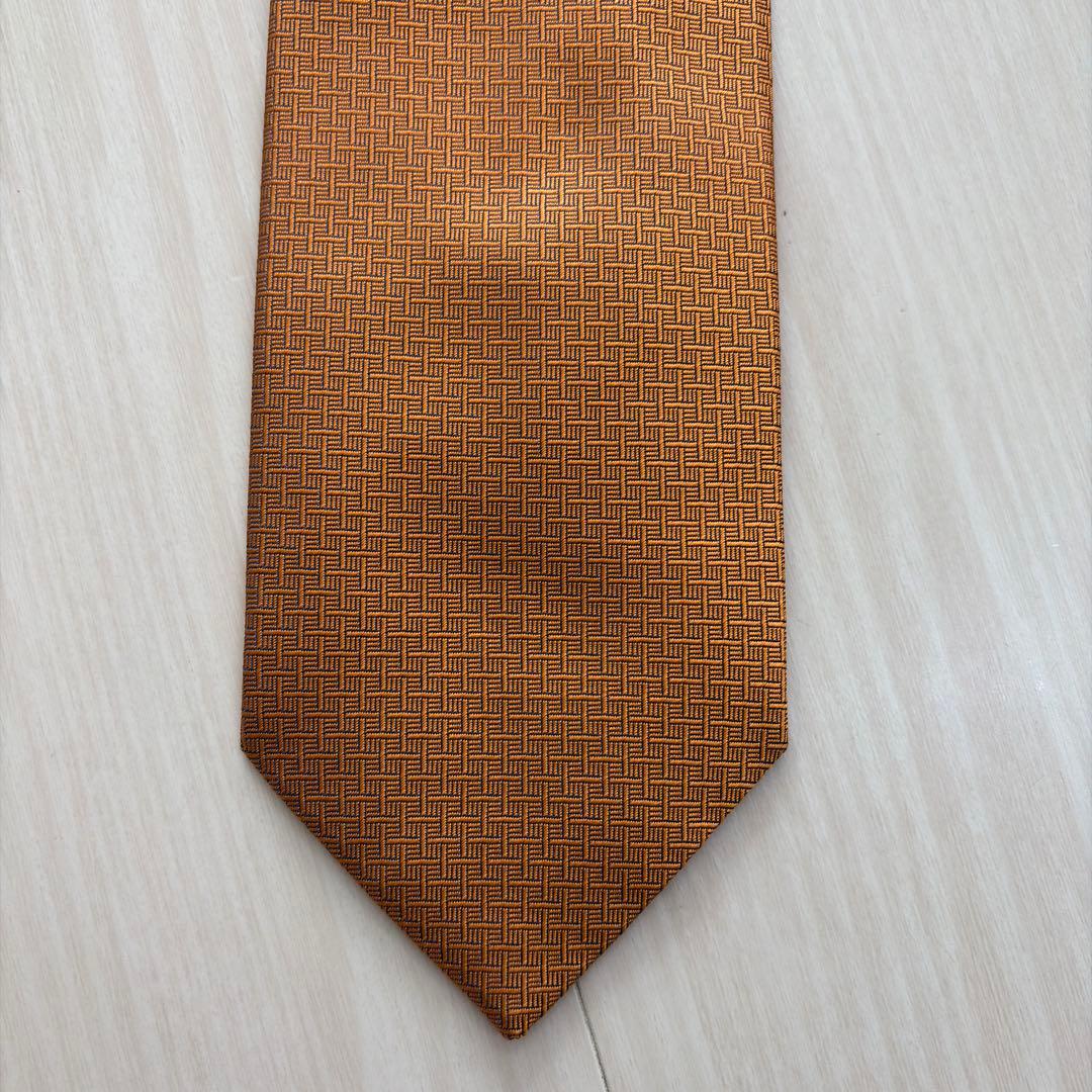 エルメス ネクタイ オレンジ