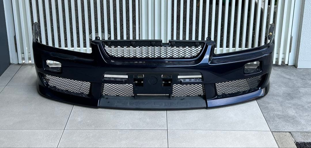 ばぶ】er34 アルティア フロントバンパー